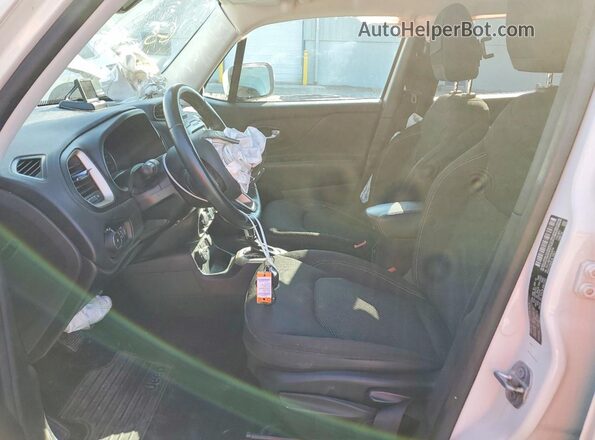ZACCJBBT2GPD24794 2016 JEEP RENEGADE White წინა სალონის ხედი