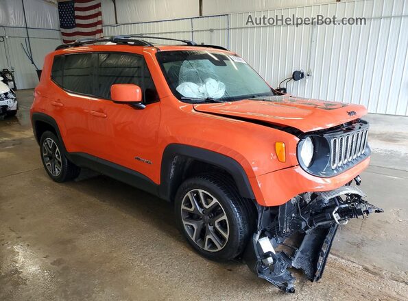 ZACCJBBT3GPD01069 2016 JEEP RENEGADE Orange Առջևի աջ