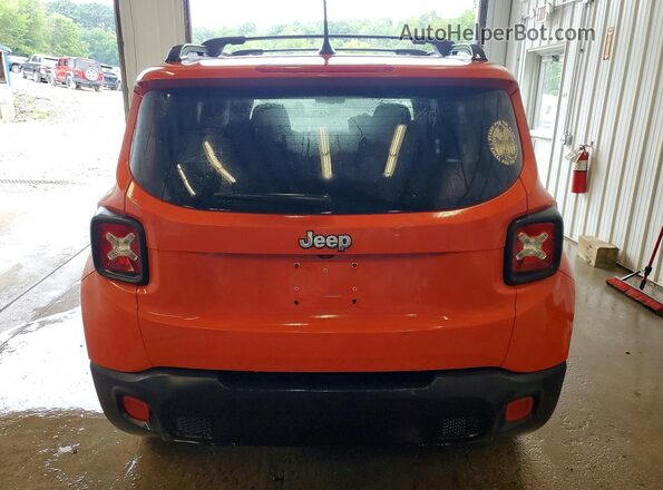 ZACCJBBT3GPD01069 2016 JEEP RENEGADE Orange Հետևի տեսք