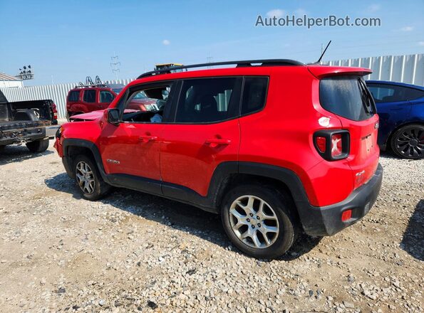 ZACCJBBT3GPD73809 2016 JEEP RENEGADE Red Հետևի ձախ