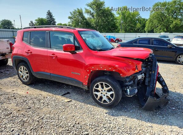 ZACCJBBT3GPD73809 2016 JEEP RENEGADE Red Առջևի աջ