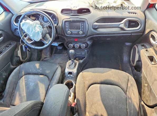 ZACCJBBT3GPD73809 2016 JEEP RENEGADE Red Առջևի վահանակի տեսք