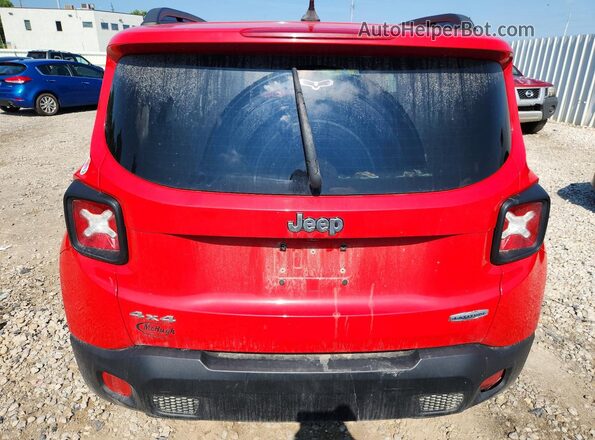 ZACCJBBT3GPD73809 2016 JEEP RENEGADE Red Հետևի տեսք