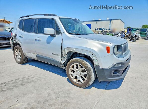 ZACCJBBT3GPD90190 2016 JEEP RENEGADE Серебряный Передняя правая четверть