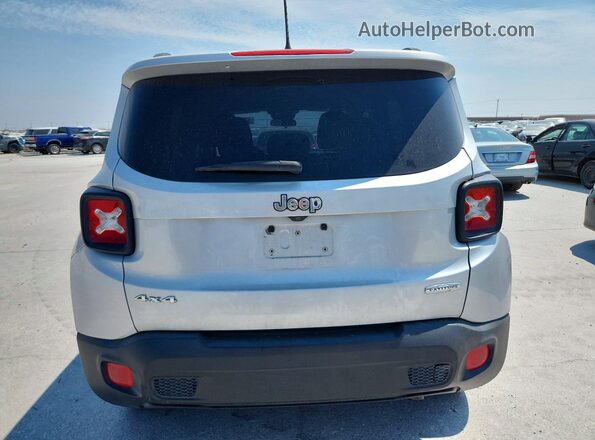 ZACCJBBT3GPD90190 2016 JEEP RENEGADE Серебряный Вид сзади