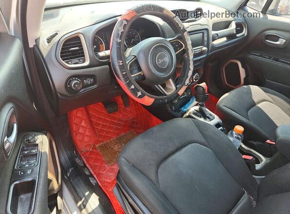 ZACCJBBT3GPD90190 2016 JEEP RENEGADE Серебряный Вид панели приборов
