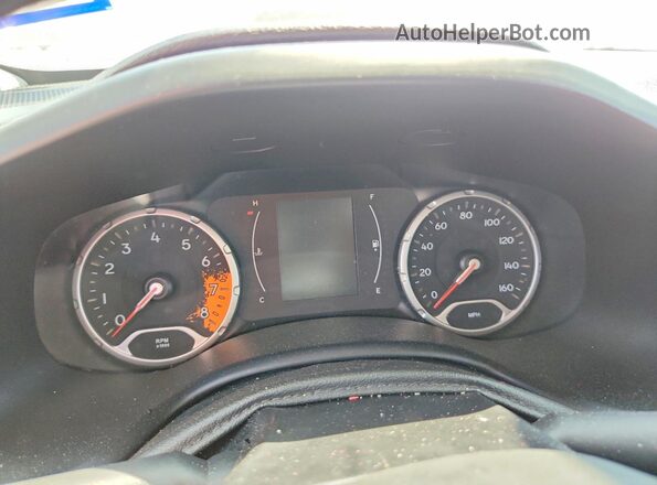 ZACCJBBT3GPD90190 2016 JEEP RENEGADE Серебряный Вид щитка приборов