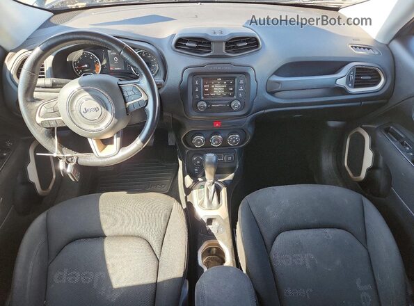 ZACCJBBT4GPC86369 2016 JEEP RENEGADE Серый Вид панели приборов