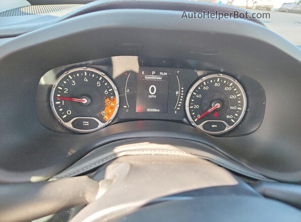ZACCJBBT4GPC86369 2016 JEEP RENEGADE Серый Вид щитка приборов