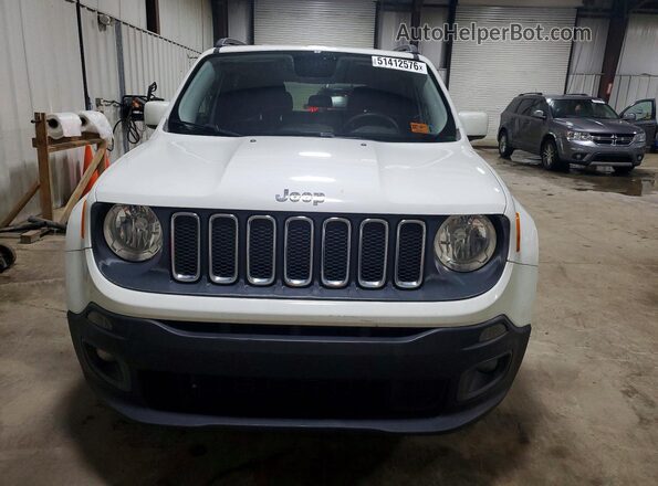 ZACCJBBT4GPE39252 2016 JEEP RENEGADE Белый Вид спереди