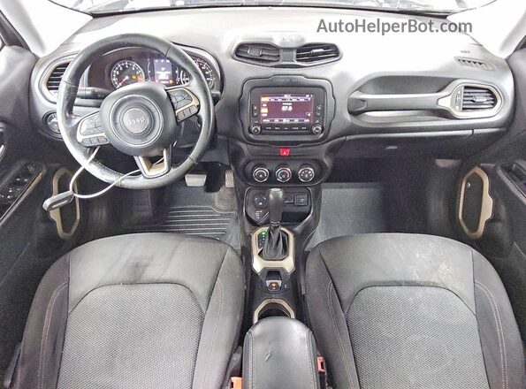 ZACCJBBT6GPE04034 2016 JEEP RENEGADE Black Vista del salpicadero