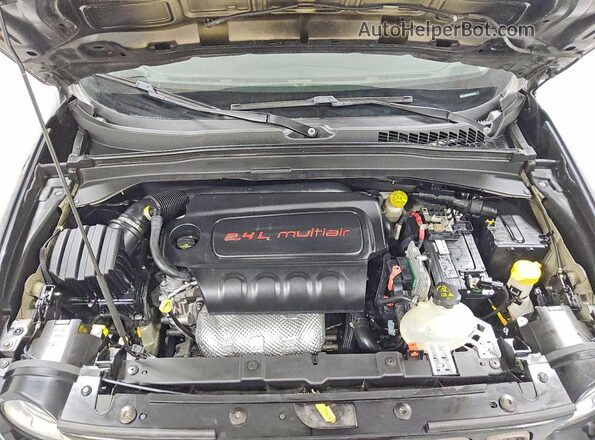 ZACCJBBT6GPE04034 2016 JEEP RENEGADE Black Vista del compartimento del motor
