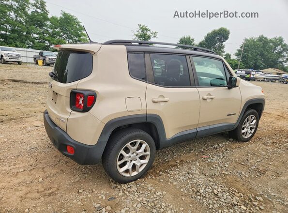 ZACCJBBT7GPD09255 2016 JEEP RENEGADE Tan უკანა მარჯვენა
