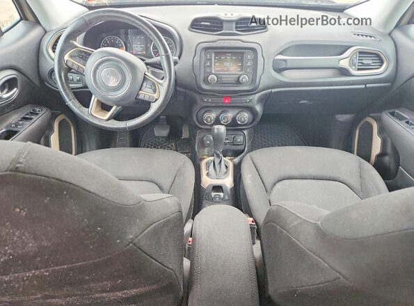 ZACCJBBT7GPD09255 2016 JEEP RENEGADE Tan წინა პანელის ხედი