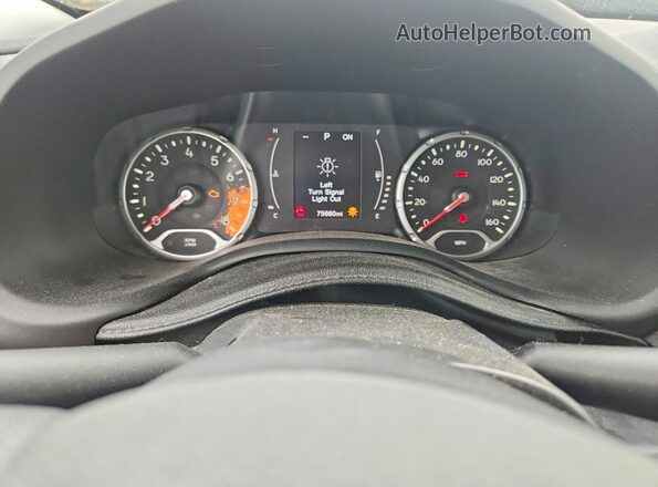 ZACCJBBT7GPD09255 2016 JEEP RENEGADE Tan ხელსაწყოთა პანელის ხედი