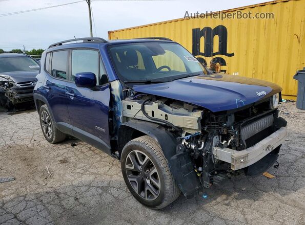 ZACCJBBT7GPD27576 2016 JEEP RENEGADE Blue Przód prawy