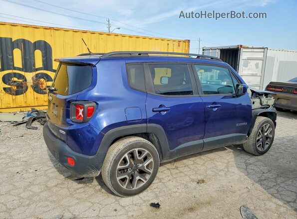 ZACCJBBT7GPD27576 2016 JEEP RENEGADE Blue Tył prawy