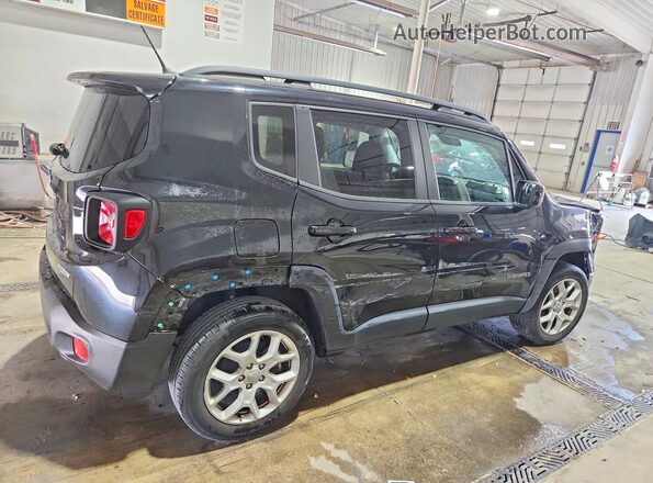 ZACCJBBT7GPD68726 2016 JEEP RENEGADE Black Задня права чверть