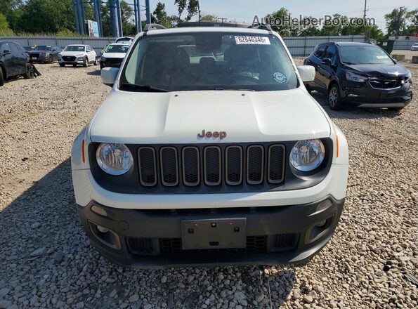 ZACCJBBT7GPE00929 2016 JEEP RENEGADE White Widok z przodu