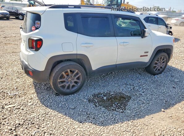 ZACCJBBT7GPE00929 2016 JEEP RENEGADE White Tył prawy