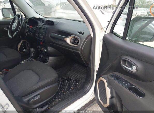 ZACCJBBT7GPE38788 2016 JEEP RENEGADE White Vista interior delantera