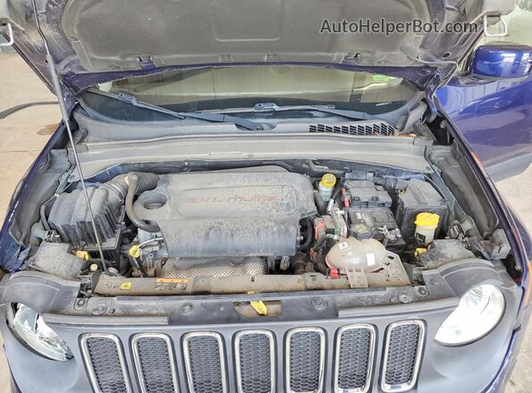 ZACCJBBT8GPC55920 2016 JEEP RENEGADE Blue Widok komory silnika