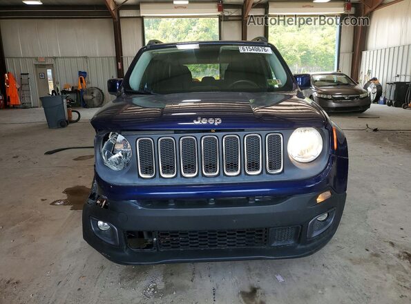 ZACCJBBT8GPC55920 2016 JEEP RENEGADE Blue Widok z przodu