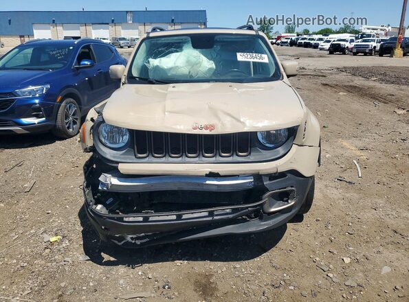 ZACCJBBT8GPD37050 2016 JEEP RENEGADE Tan Вид спереду