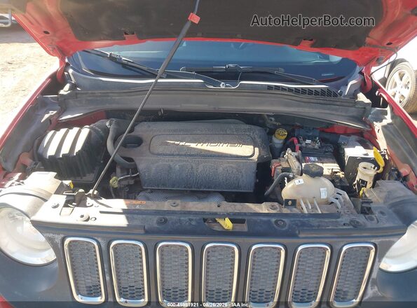 ZACCJBBT8GPD51532 2016 JEEP RENEGADE Red Вид ззаду