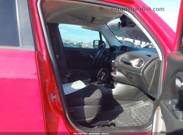 ZACCJBBT8GPD51532 2016 JEEP RENEGADE Red Вид салону спереду