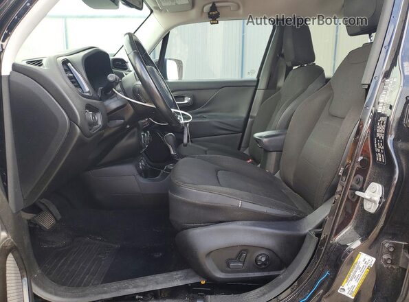 ZACCJBBT8GPD61333 2016 JEEP RENEGADE Black Вид салону спереду
