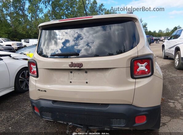 ZACCJBBTXGPC67339 2016 JEEP RENEGADE Tan 