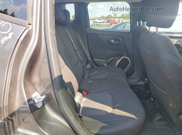 ZACCJBBTXGPD25613 2016 JEEP RENEGADE Gray Հետևի նստատեղերի տեսք