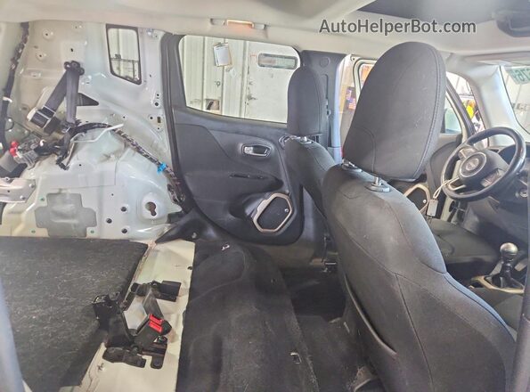 ZACCJBBW7GPC56308 2016 JEEP RENEGADE Белый Вид задней части салона