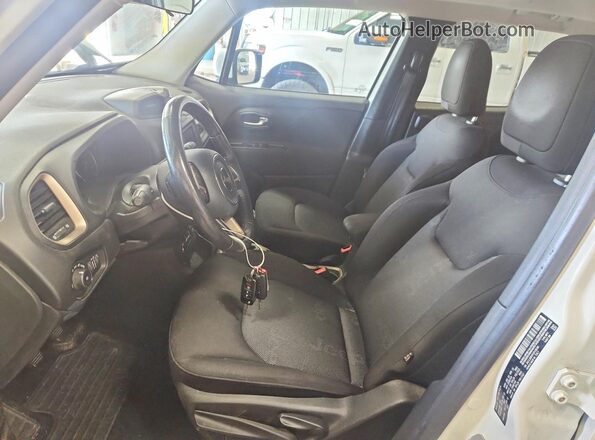 ZACCJBBW7GPC56308 2016 JEEP RENEGADE Белый Вид салона спереди