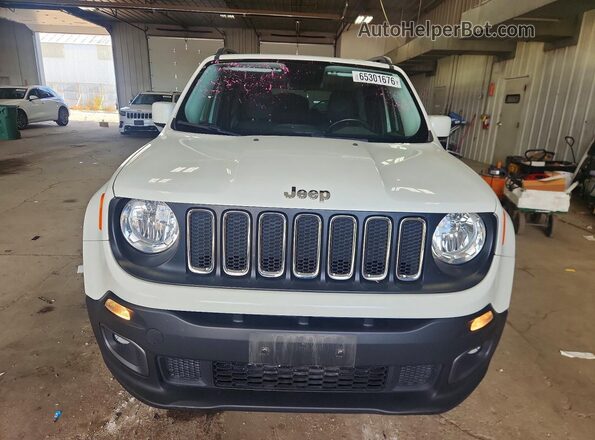 ZACCJBBW7GPC56308 2016 JEEP RENEGADE Белый Вид спереди