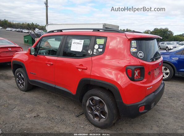 ZACCJBBW9GPC45309 2016 JEEP RENEGADE Красный Задняя левая четверть