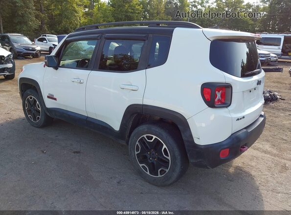 ZACCJBCB1HPE45601 2017 JEEP RENEGADE Белый Задняя левая четверть