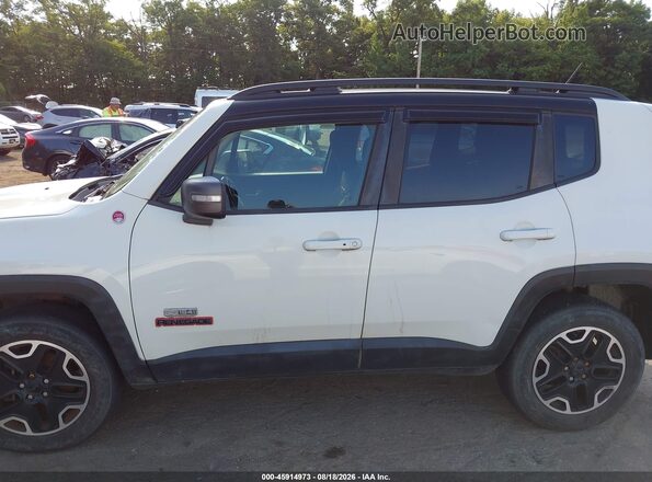 ZACCJBCB1HPE45601 2017 JEEP RENEGADE Белый Панорамный вид салона 360°