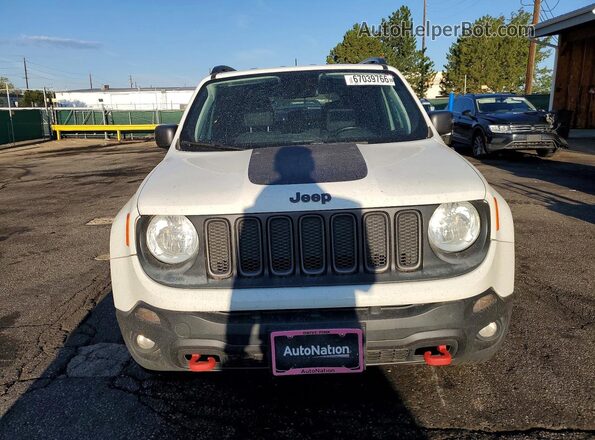 ZACCJBCB3JPH37501 2018 JEEP RENEGADE White Вид спереду
