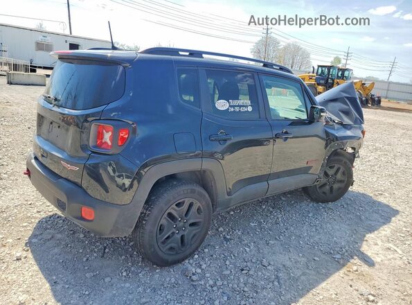 ZACCJBCB3JPH97648 2018 JEEP RENEGADE Black Tył prawy