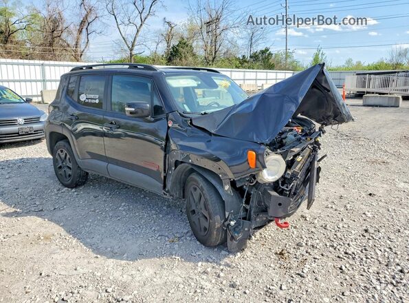 ZACCJBCB3JPH97648 2018 JEEP RENEGADE Black Przód prawy