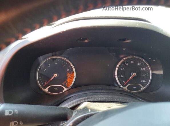 ZACCJBCB3JPH97648 2018 JEEP RENEGADE Black Widok zestawu wskaźników