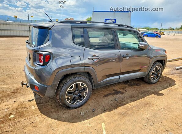ZACCJBCB4HPE77474 2017 JEEP RENEGADE Gray Rear right