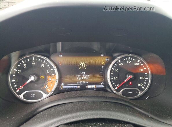 ZACCJBCB4JPH13739 2018 JEEP RENEGADE Синий Вид щитка приборов