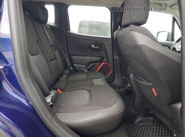 ZACCJBCB4JPH13739 2018 JEEP RENEGADE Синий Вид задней части салона
