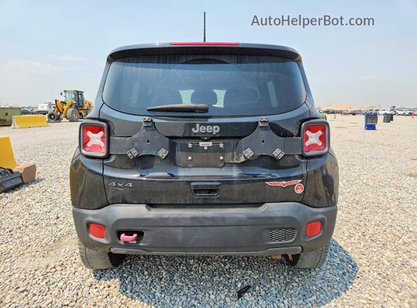 ZACCJBCB5JPH10977 2018 JEEP RENEGADE Black Widok z tyłu