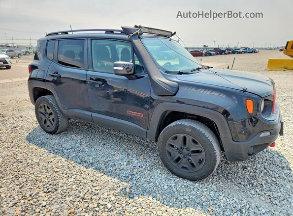 ZACCJBCB5JPH10977 2018 JEEP RENEGADE Black Przód prawy