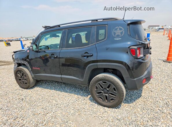 ZACCJBCB5JPH10977 2018 JEEP RENEGADE Black Tył lewy