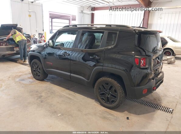 ZACCJBCB6JPH18389 2018 JEEP RENEGADE Black Հետևի ձախ